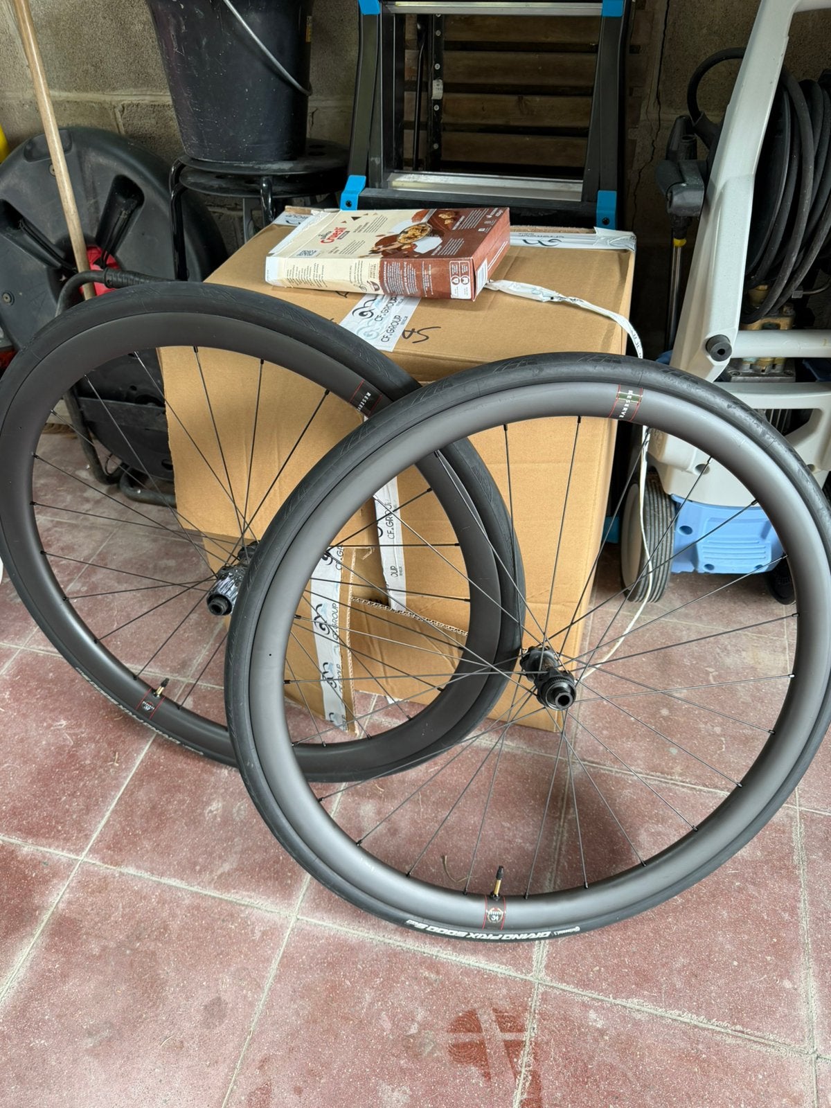 Reserve 34/37 fietsvelgen, Fietsen en Brommers, Fietsonderdelen, Ophalen, Zo goed als nieuw, Remmen, Carbon