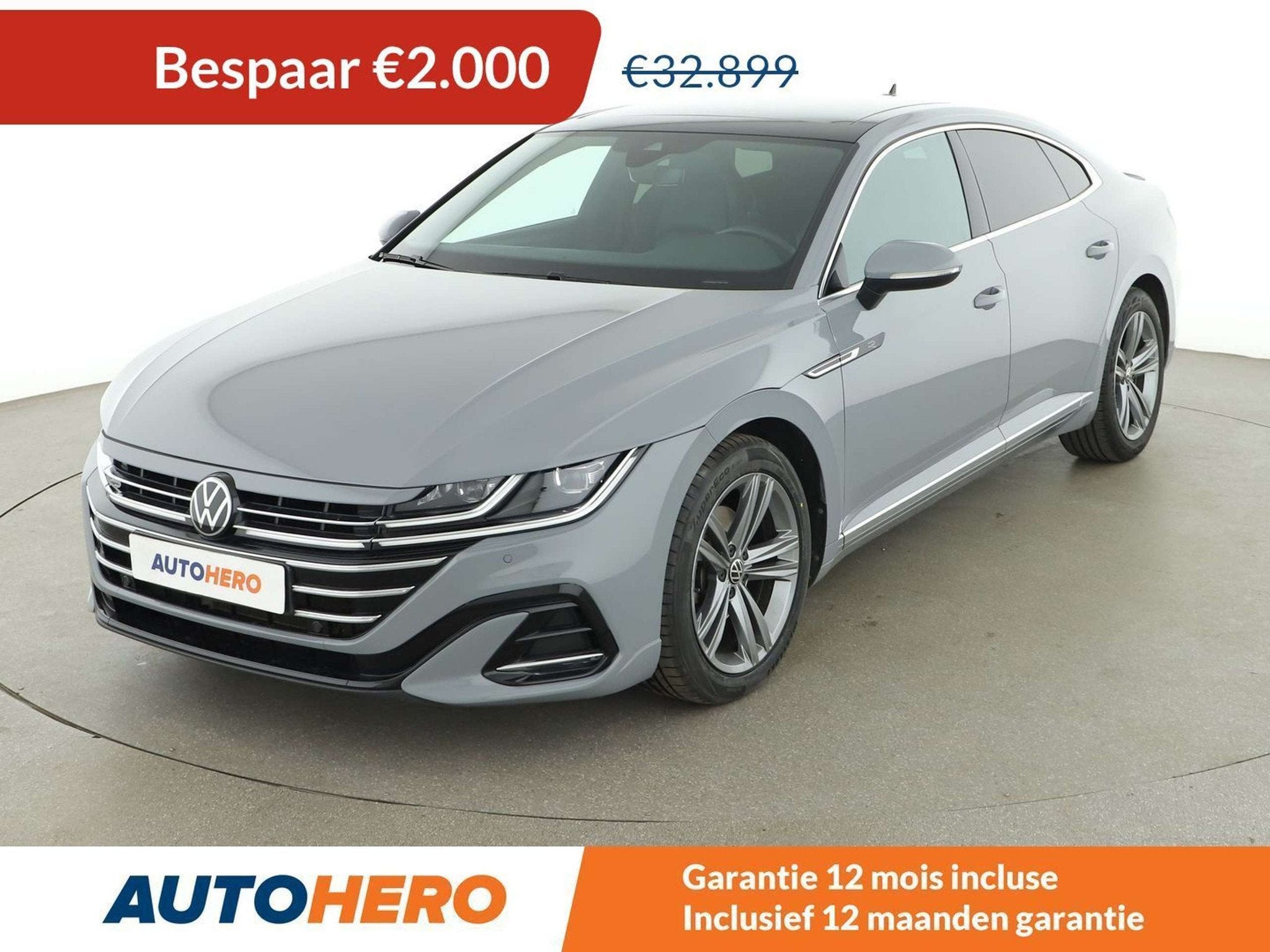Volkswagen Arteon 2.0 TDI R-Line (bj 2024, automaat), Auto's, Arteon, Gebruikt, 1650 kg, Leder