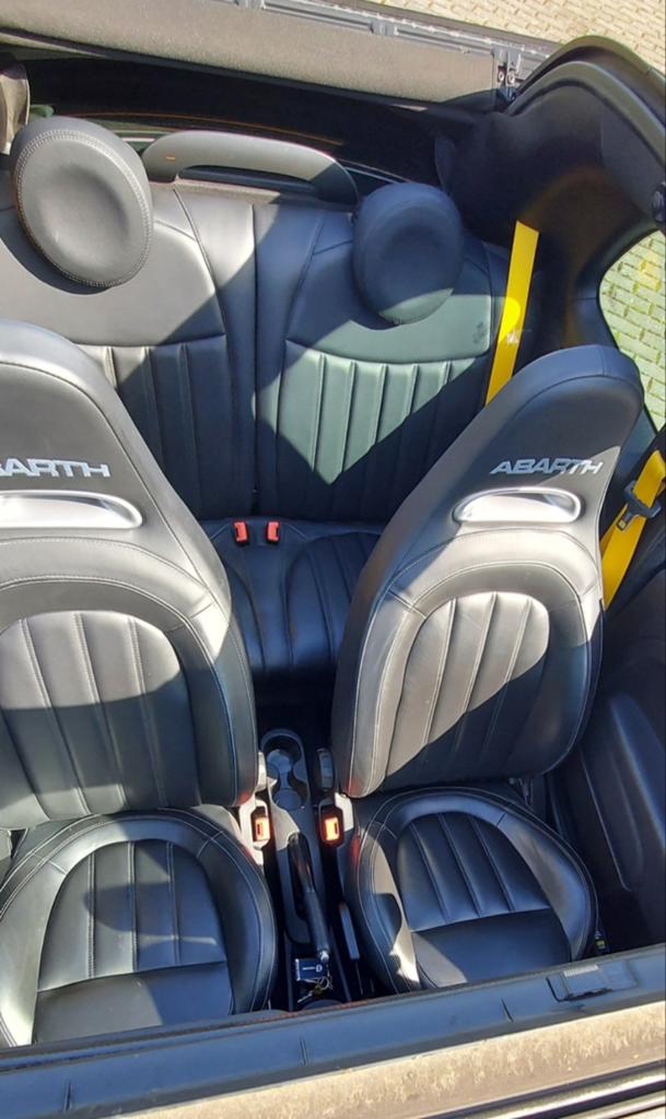 Abarth 500 sièges cuir, Auto-onderdelen, Interieur en Bekleding, Ophalen
