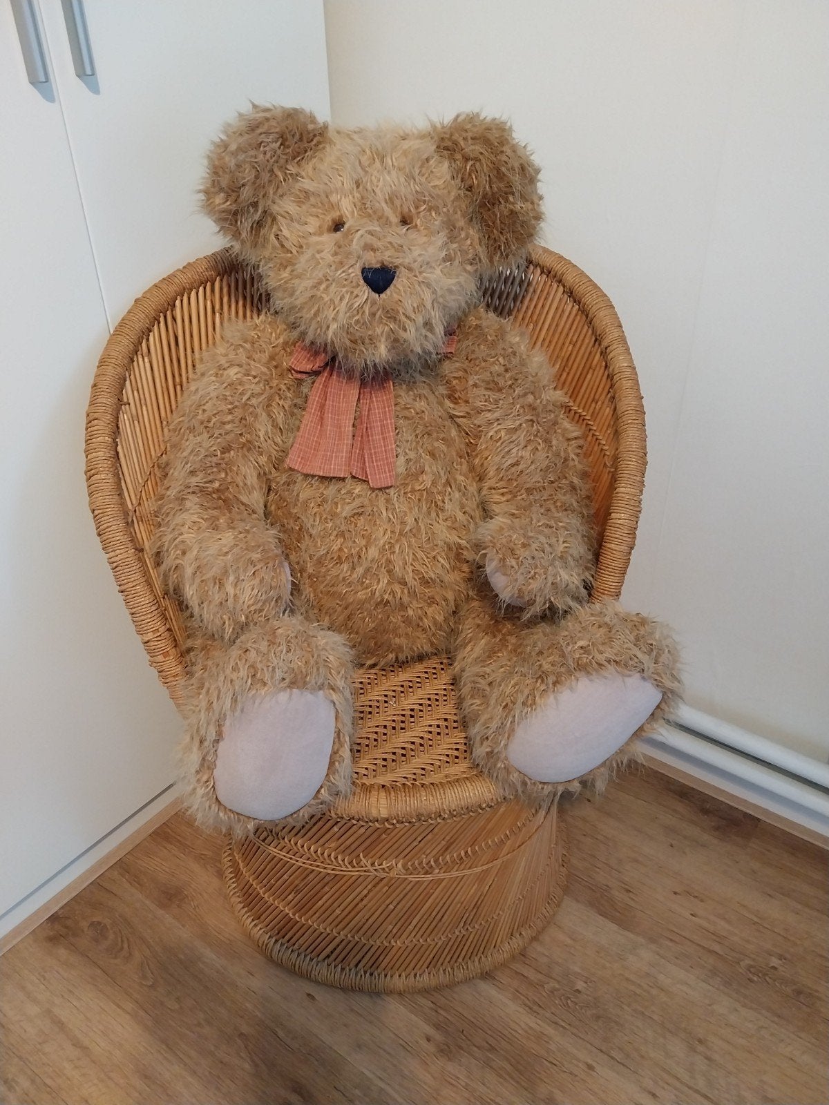 Grote teddybeer, Ophalen, Gebruikt, Stoffen beer