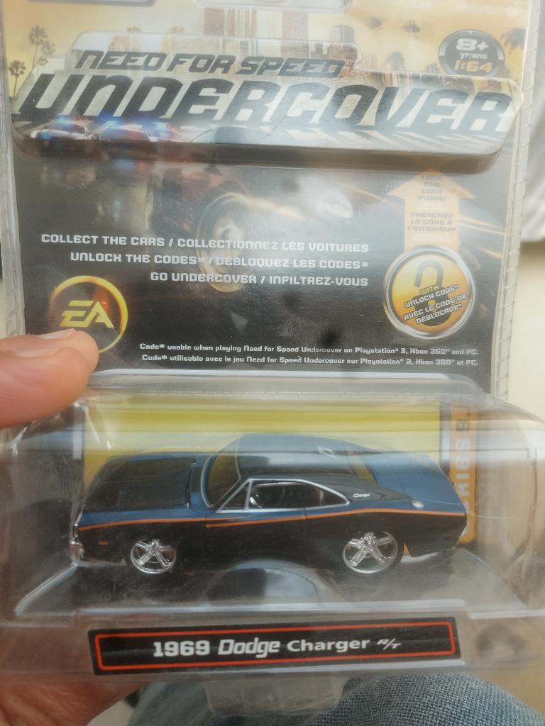 Dodge charger 1969 1:64, Ophalen, Nieuw