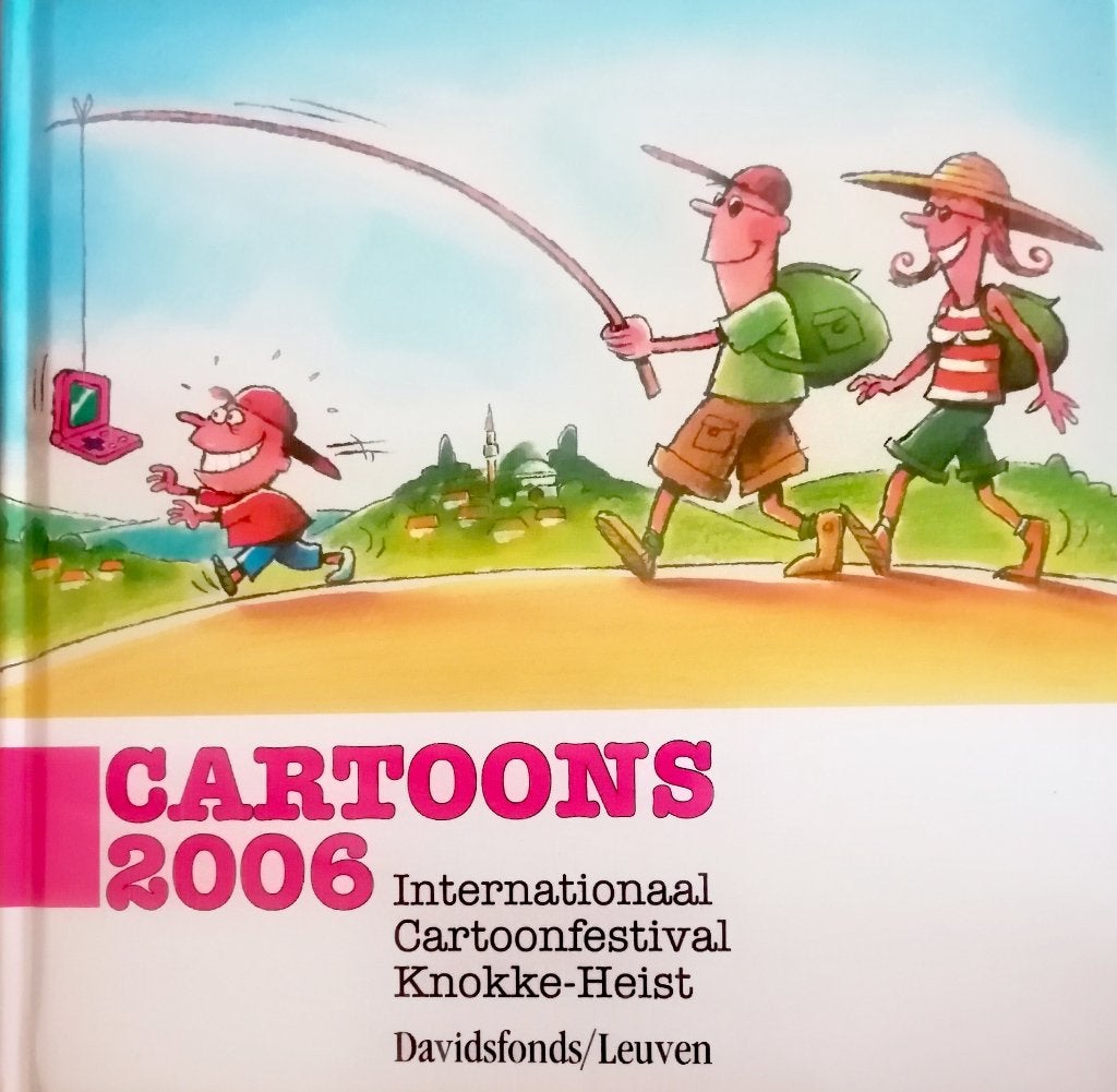 Cartoons 2006 internationaal cartoonfestival 46 Knokke Heist, Livres, Humour, Envoi, Comme neuf, Cartoons ou Dessins humoristiques