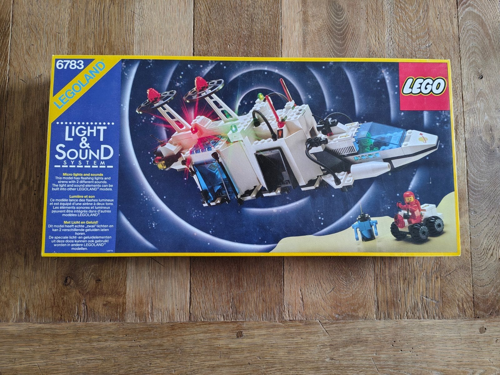 Lego 6783 Sonar Transmitting Cruiser CIB + Inlay, Kinderen en Baby's, Ophalen of Verzenden, Compleet, Lego