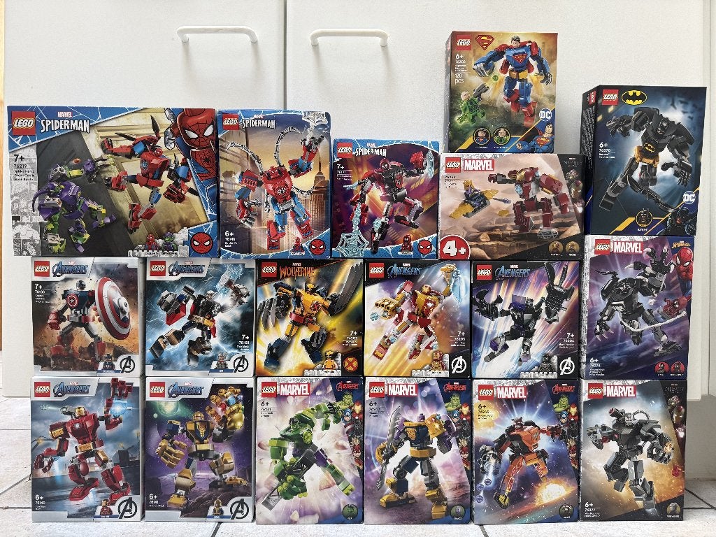 Lego Lot - Marvel & DC Mech Armor, Ophalen, Marvel, Lego, Nieuw