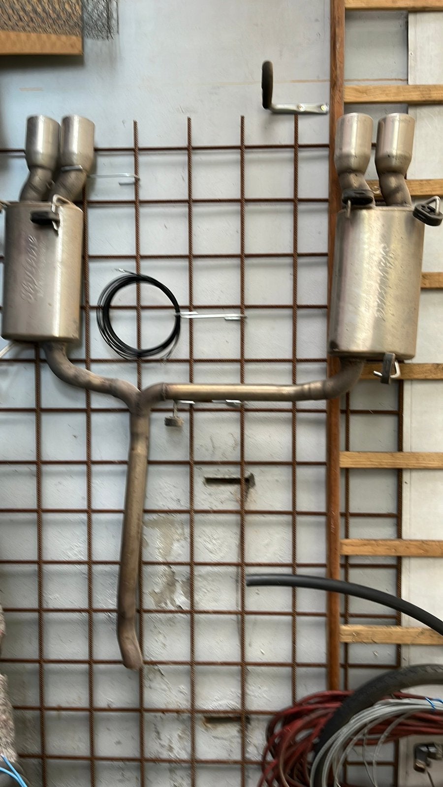 Skytune uitlaat. Volledig inox., Ophalen, Gebruikt, Honda