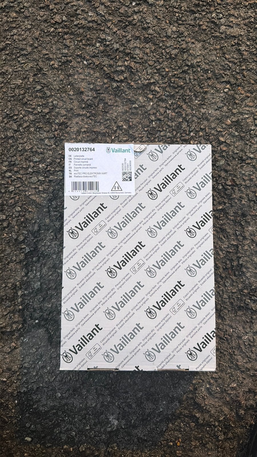 Vaillant carte imprime 0020132764 neuf, Bricolage & Construction, Enlèvement ou Envoi, Comme neuf