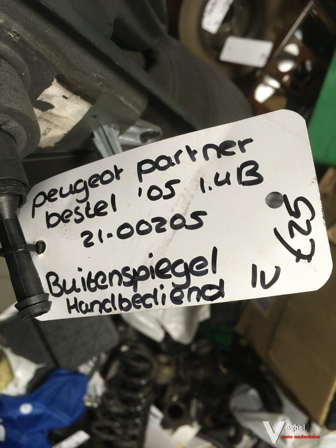 Peugeot partner 2005 spiegel handbediend links, -, Utilisé, -, -