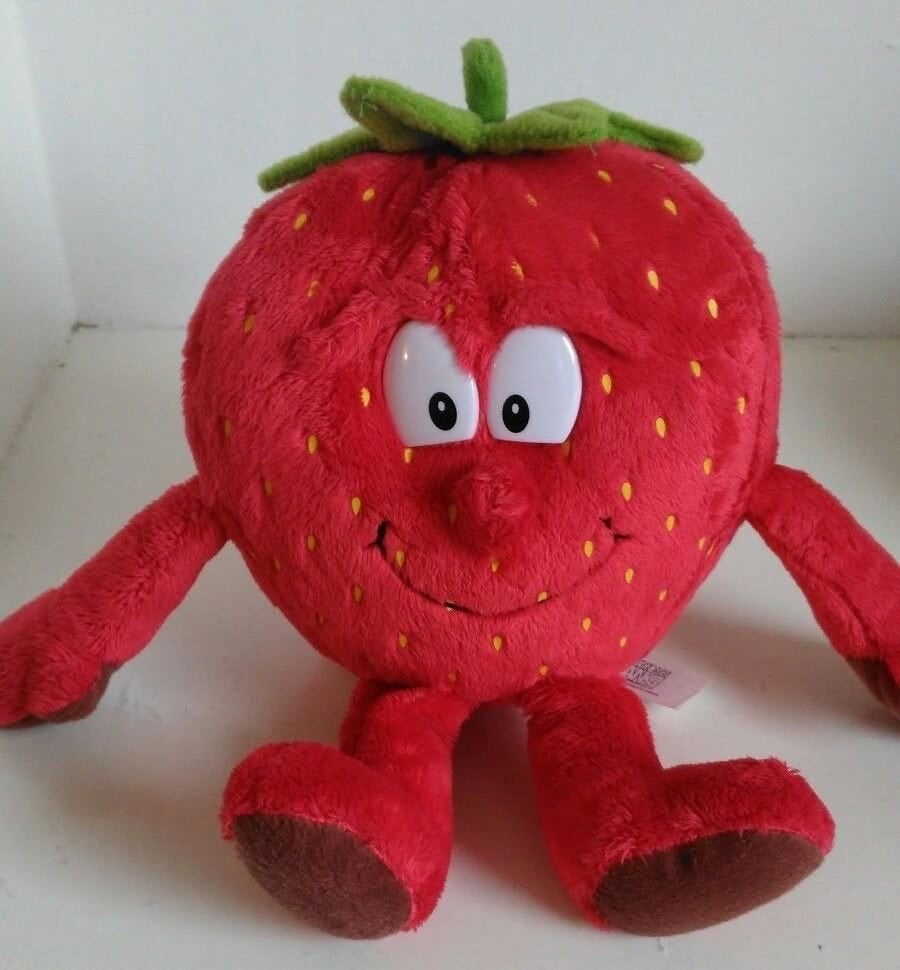 Peluche VITAMINI Fraise, Envoi, Neuf