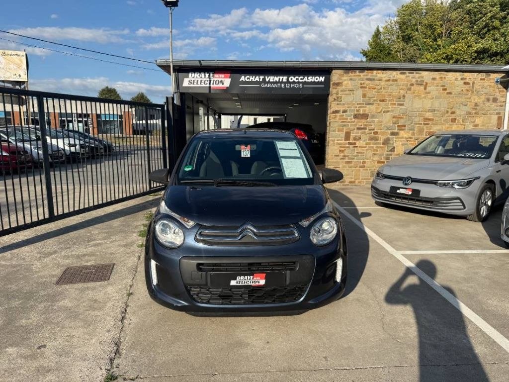 Citroën C1, Auto's, Voorwielaandrijving, Euro 5, Stof, Zwart
