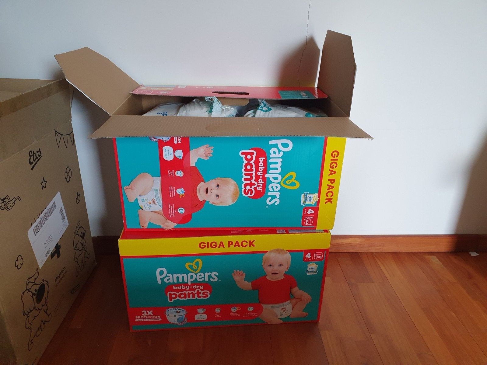 Pampers baby-dry pants luierbroekjes 223 stuks maat 4, Kinderen en Baby's, Ophalen, Nieuw