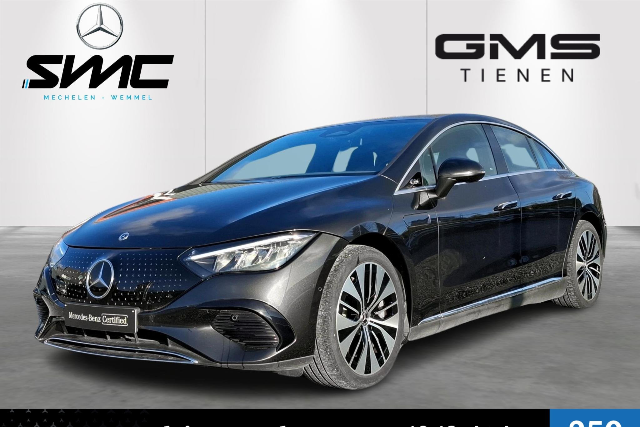 Mercedes-Benz EQE EQE 350 4MATIC * Burmester *, Autos, Achat, Noir, 96 kWh, Quatre roues motrices / 4X4