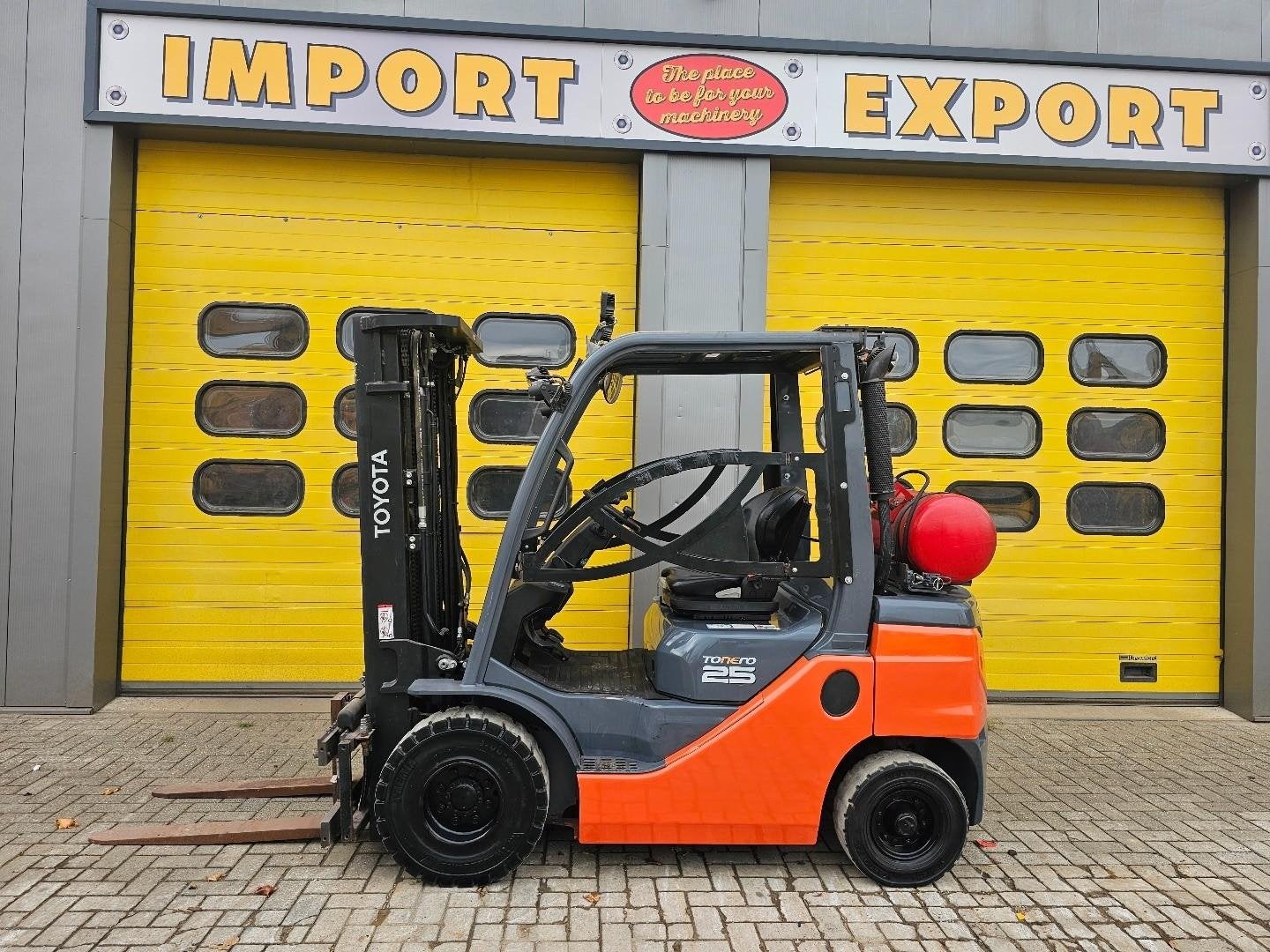 Toyota 02-8FGF25 WE1774, 2000 à 3000 kg, LPG, Chariot élévateur, Toyota