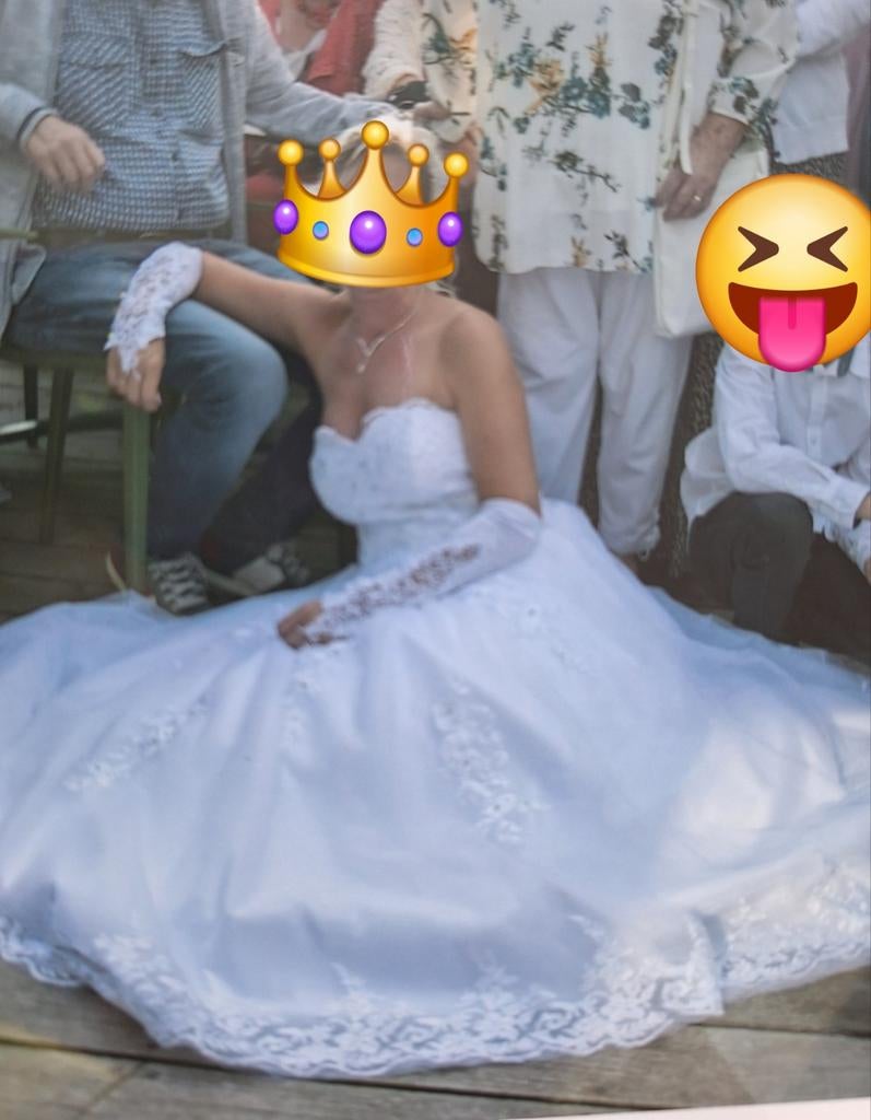 Robe de mariée princesse, Enlèvement, Robe de mariée