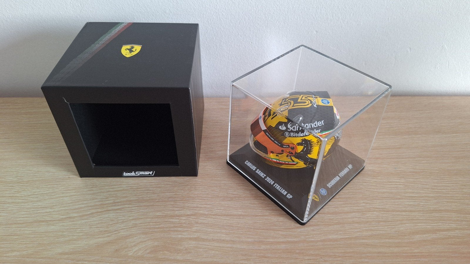Helm, 1/5, Looksmart, nieuw! Carlos Sainz, Italie GP, Monza, Enlèvement, Neuf