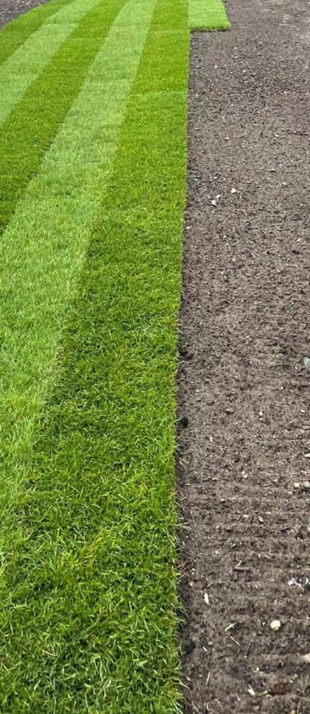 Plaatsen grasmatten, Tuin en Terras, Ophalen, Zo goed als nieuw