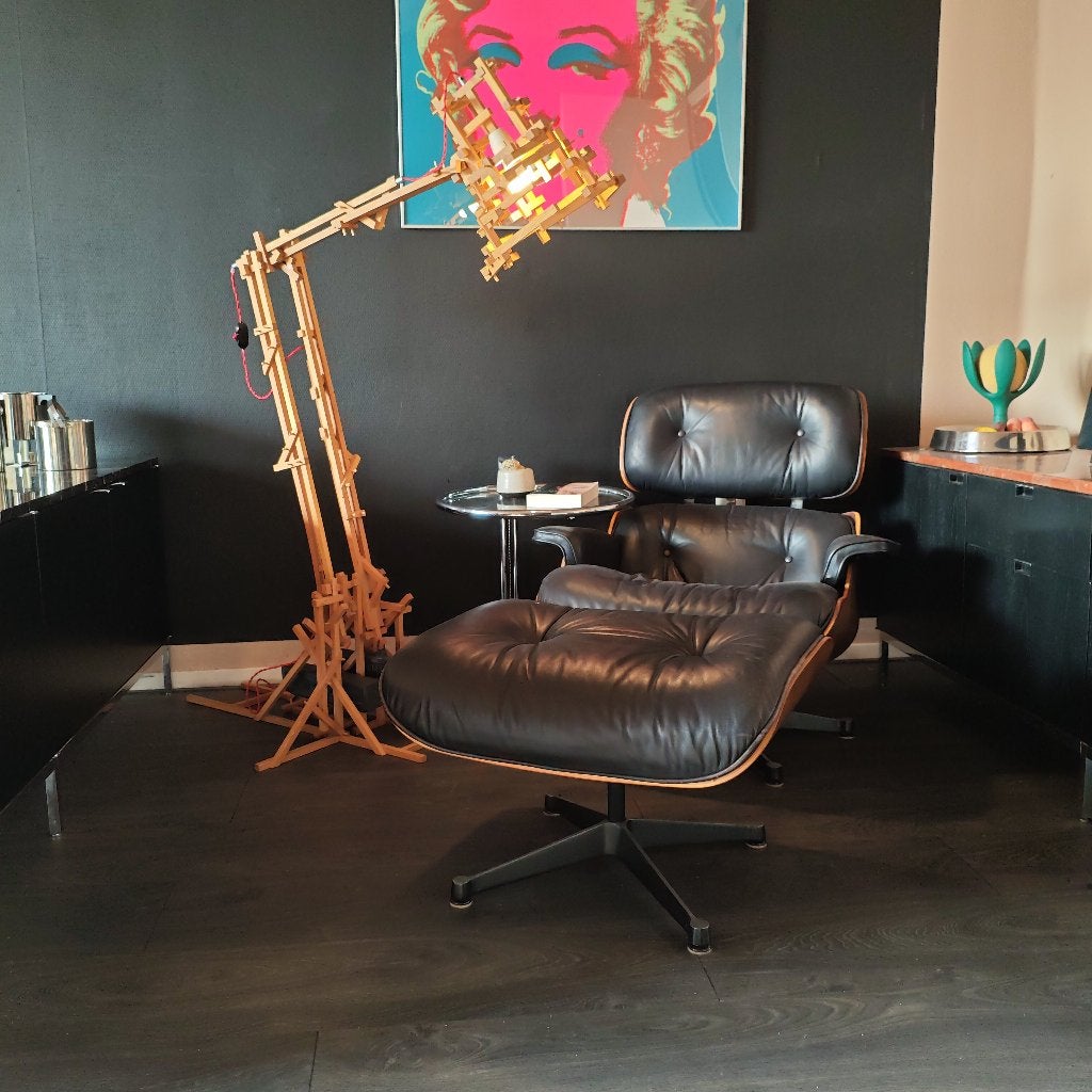 Moooi(Wanders)Brave New World Vloerlamp - Freshwest Design, Bois, Enlèvement ou Envoi, Marcel Wander, Moooi Design Modern, Comme neuf