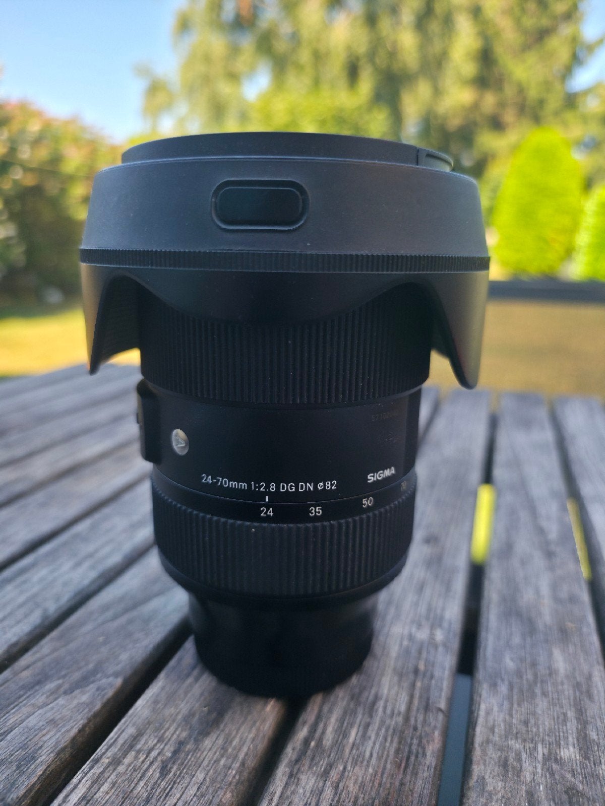 Sigma 24-70mm F2.8 DG DN Art Sony E-mount – topstaatSigma, Enlèvement, Sigma, Monture Sony E, Pare-soleil