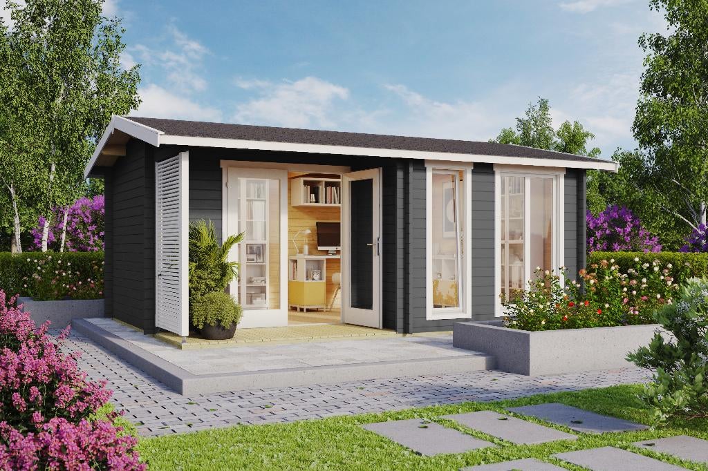 NOUVELLE cabane en rondins Brighton 44, Envoi, Neuf