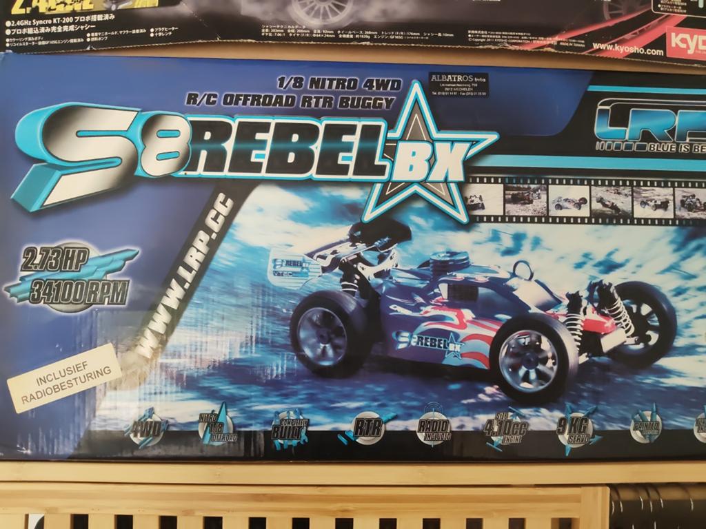 LRP S8 Rebel BX 2.74ch, Hobby en Vrije tijd, Modelbouw | Auto's en Voertuigen, Ophalen of Verzenden