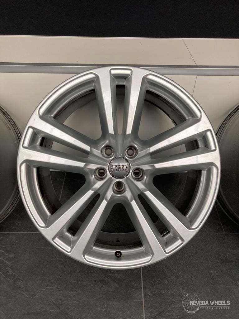 20'' originele Audi Q7 velgen 5x112 A4 A5 A6 A7 Etron RS4, Auto-onderdelen, Banden en Velgen, Gebruikt, Velg(en), -, -