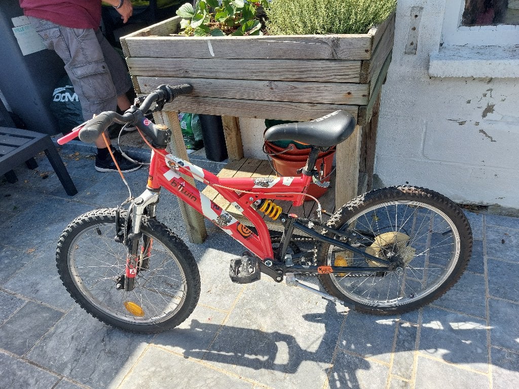 Velo garçon, Frein sur jante, BTwin Décathlon, 20 pouces, Enlèvement