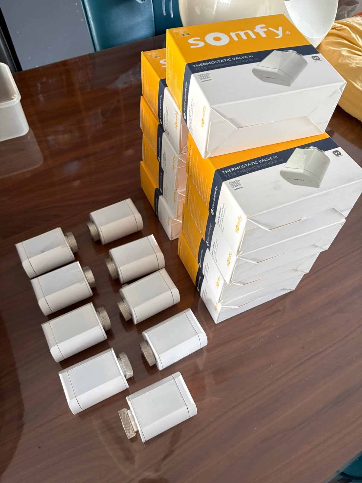 Vannes connectees SOMFY 9 pieces, Enlèvement, Comme neuf, Radiateur
