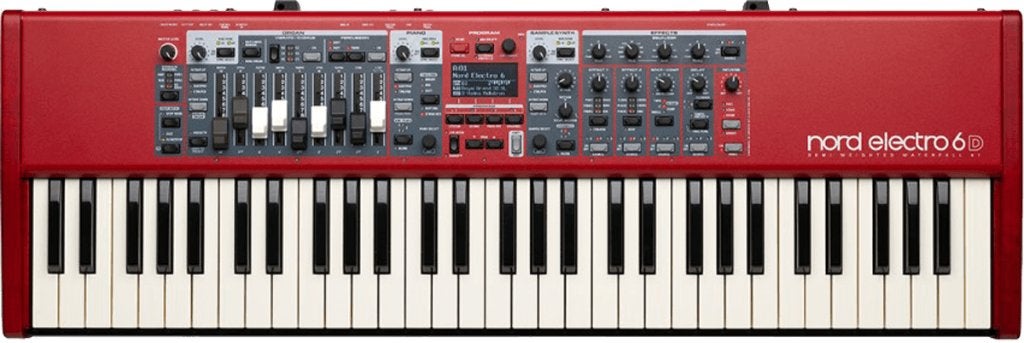 NORD Electro 6D (+365 dagen retour-garantie), Muziek en Instrumenten, Keyboards, Overige merken, 61 toetsen, Ophalen of Verzenden