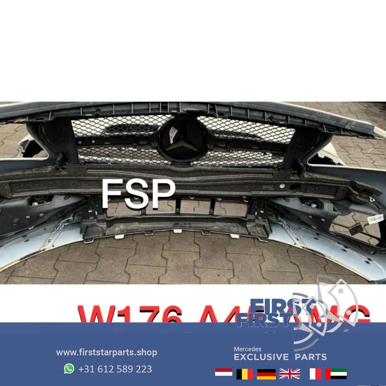 W176 A45 AMG PAKKET ORIGINEEL Mercedes A Klasse WIT FACELIFT, Utilisé, Avant, -, -