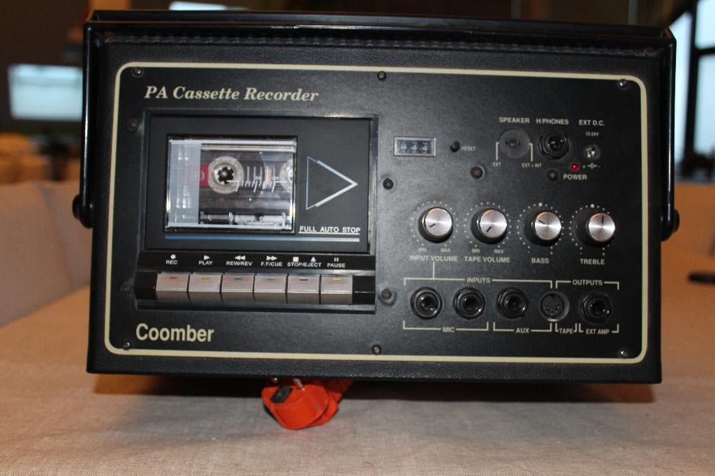 ampli lecteur de cassettes, Enlèvement, Utilisé, Accessoires