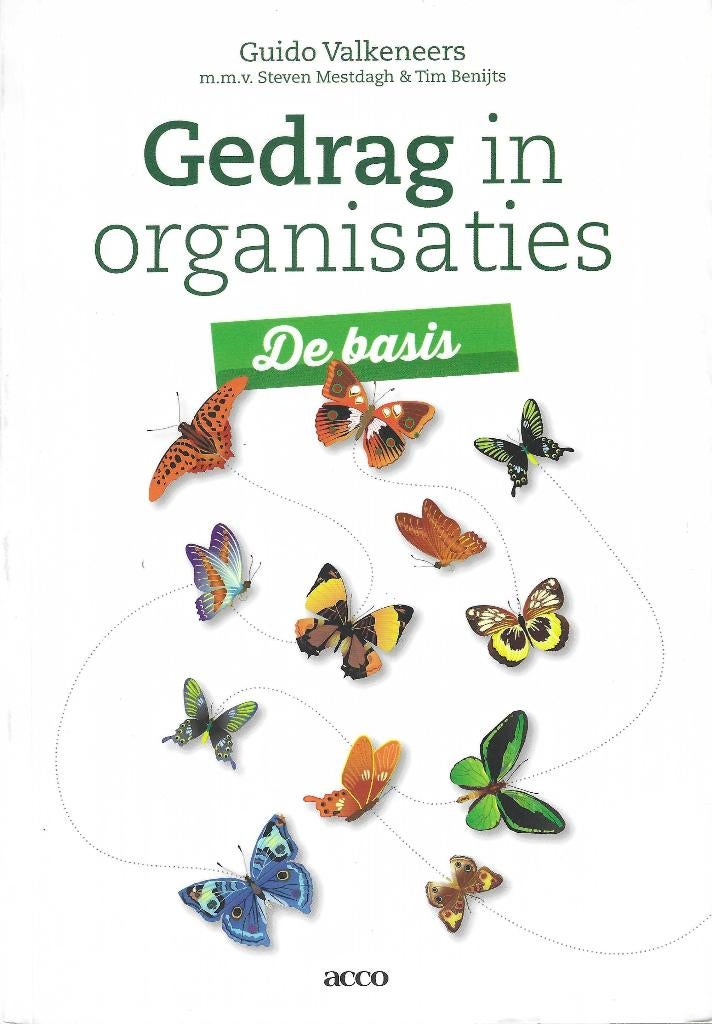 Gedrag in organisaties de basis - Guido Valkeneers, Boeken, Ophalen, Nieuw