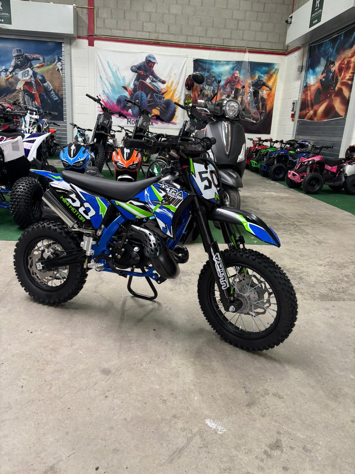 New Koshine Crosser 50cc 80km/h 2-Takt Automaat Kickstarter, Ophalen of Verzenden, Nieuw