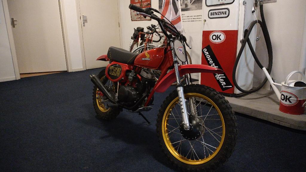 honda xr75 crossmotor 1978 in nieuwstaat, Motoren, Gebruikt, Particulier, Crossmotor, 75 cc