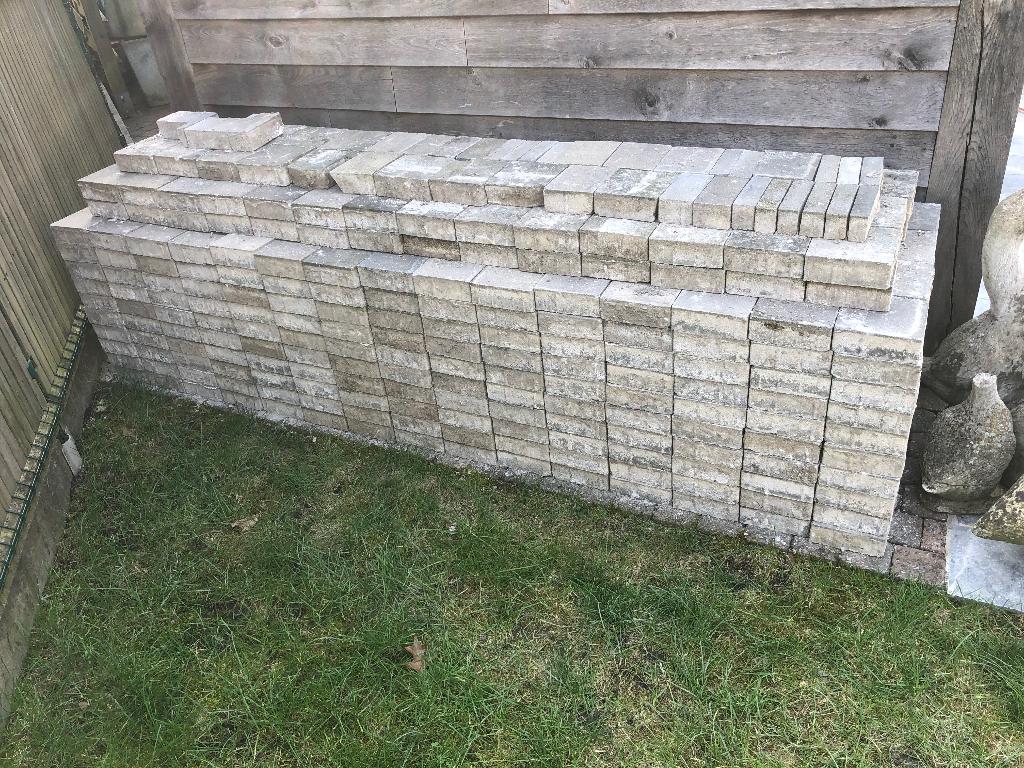 Betonklinkers gratis af te halen, Ophalen, Gebruikt, Overige materialen, Overige typen