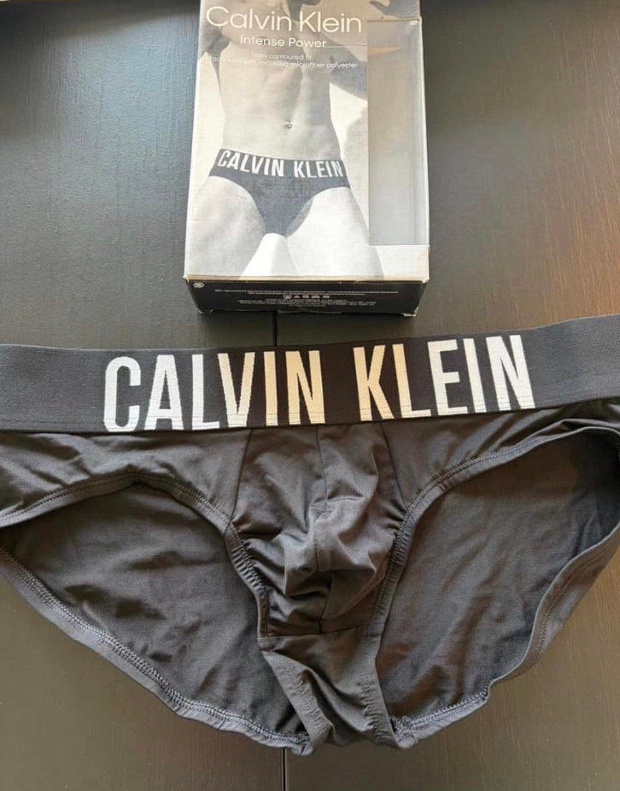 Calvin Klein Intense Power Brief, Kleding | Heren, Verzenden, Zwart, Slip