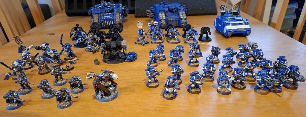 Warhammer 40 k Spaces marines, Hobby & Loisirs créatifs, Wargaming, Utilisé, Warhammer 40000, Enlèvement