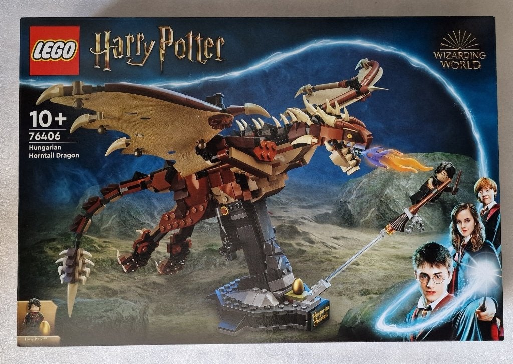 LEGO Harry Potter 76406 – Hungarian Horntail Dragon – Sealed, Lego, Ophalen of Verzenden, Complete set, Compleet