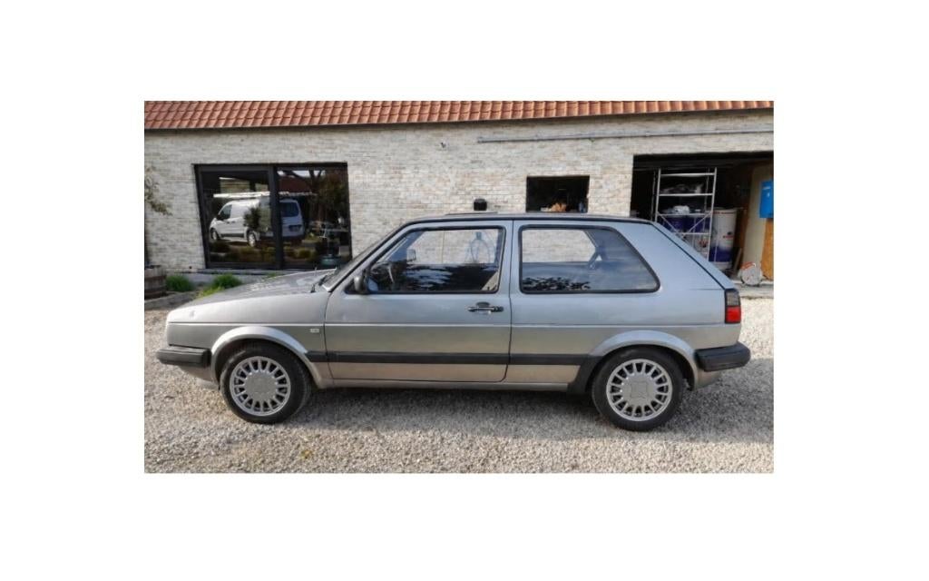 VW Golf 2 CL 1.6D diesel 103.445 ori km ☆ voor liefhebbers, Auto's, Volkswagen, Particulier, Golf, Radio, Trekhaak, Diesel, 3 deurs