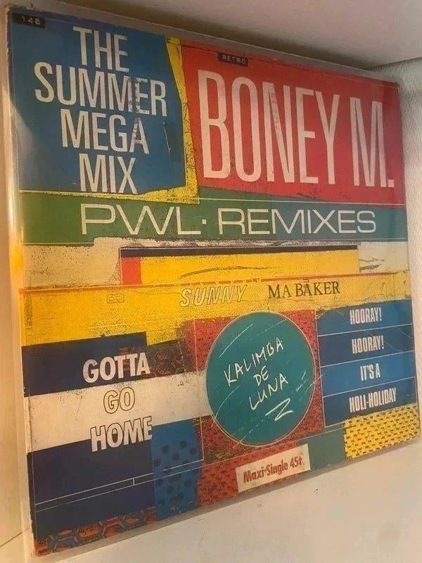Boney M – The Summer Mega Mix (PWL Remixes), CD & DVD, Vinyles | Dance & House, Envoi, Utilisé, Disco