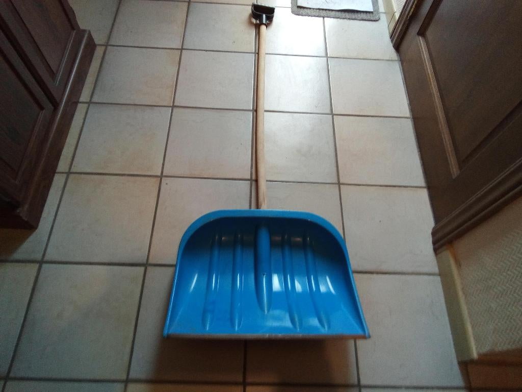 Grande pelle pour feuilles ou neige., Jardin & Terrasse, Outils à main, Enlèvement, Comme neuf, Pelle