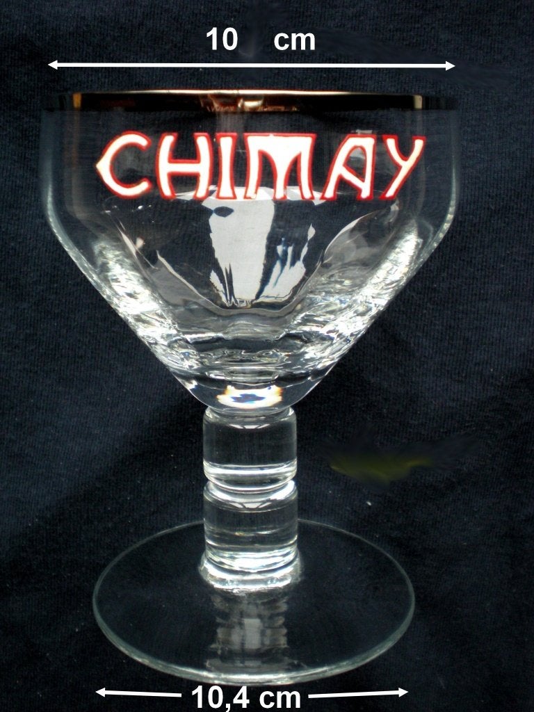 CHIMAY geëmailleerd, Ophalen of Verzenden, Zo goed als nieuw, Glas of Glazen