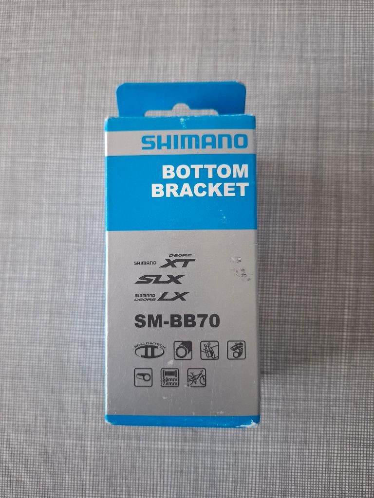 Shimano Bottom Bracket Lagers SM-BB70 XT/SLX Deore XT, Neuf, Enlèvement ou Envoi, Aluminium, Fatbike