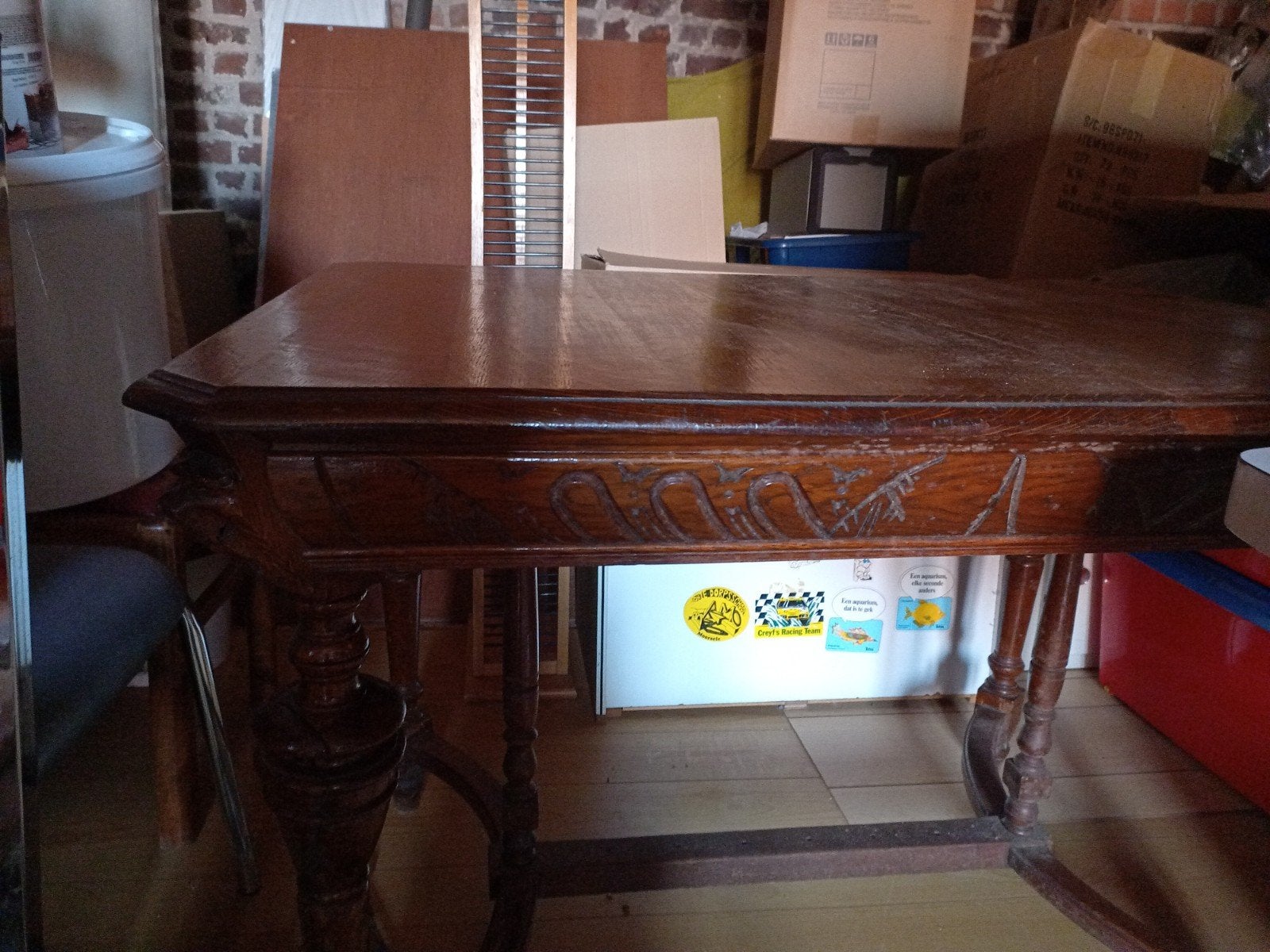 Mechelse tafel, Ophalen