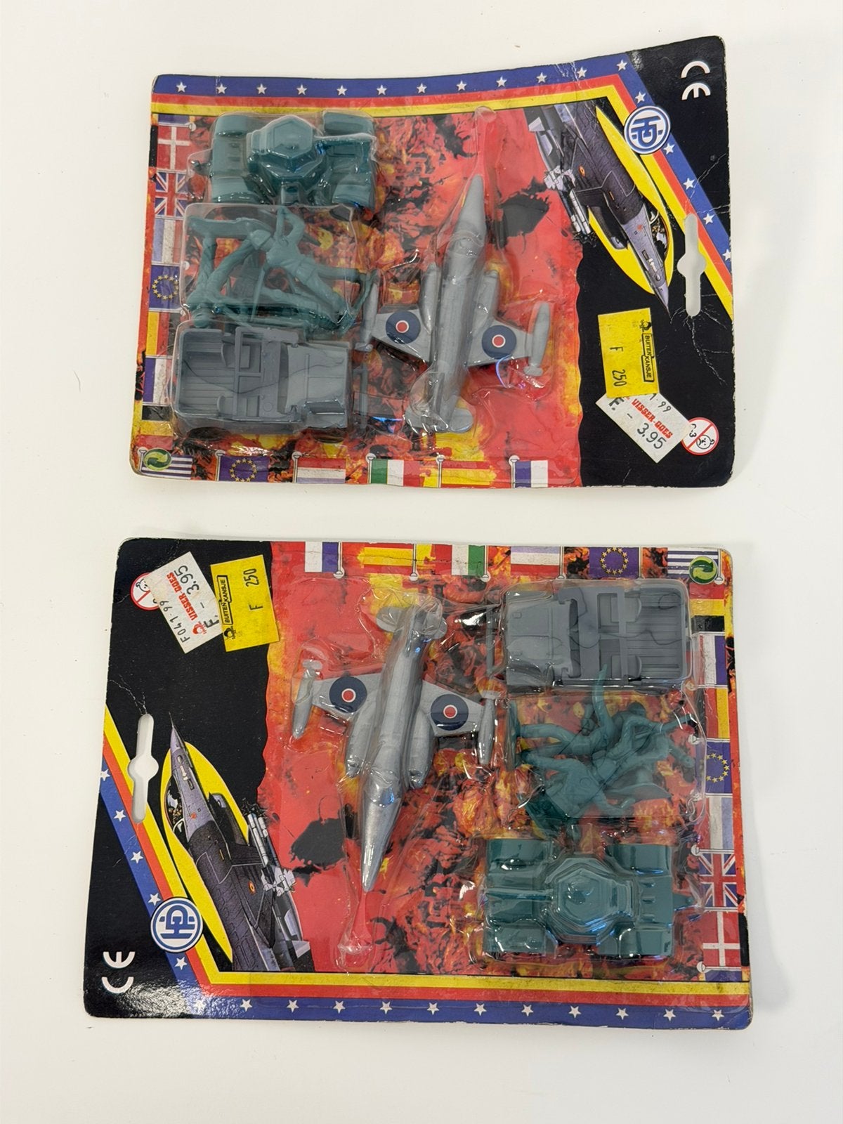 Vintage HP Militaire Speelgoedset Blister 1990 NOS militair, Verzamelen, Ophalen of Verzenden, Nieuw