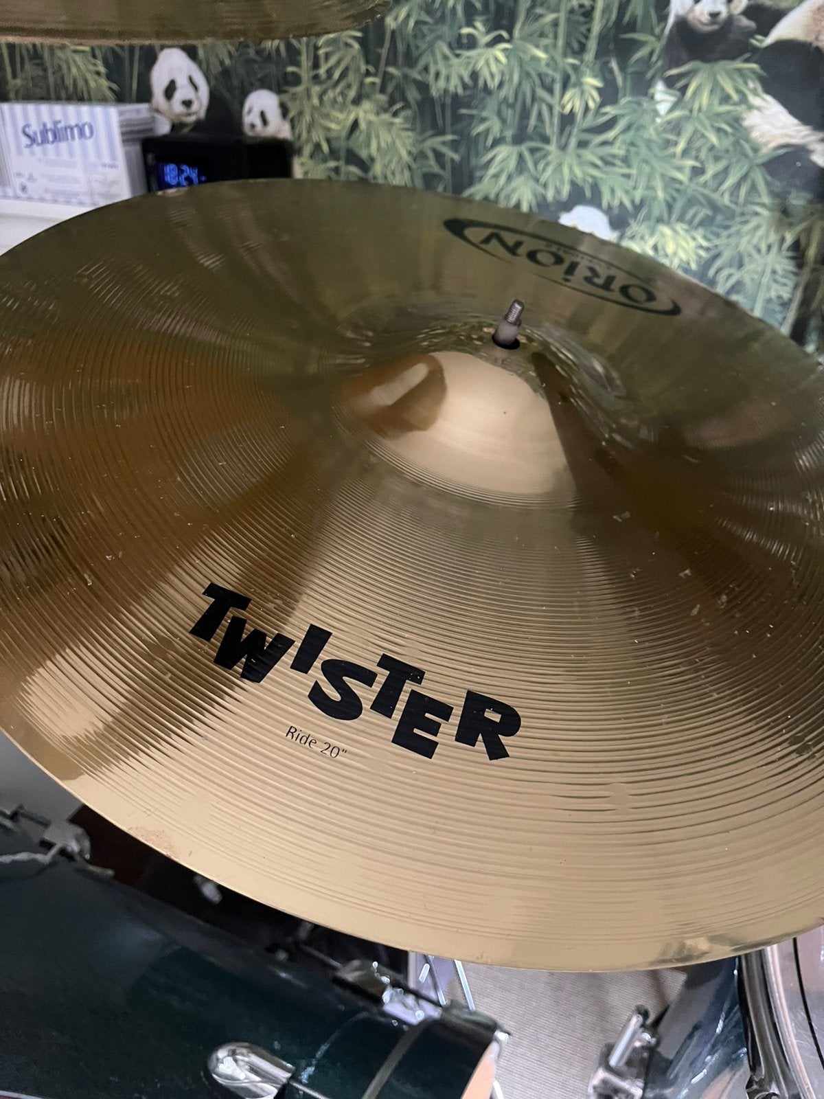 Orion twister ride 20”, Musique & Instruments, Batteries & Percussions, Envoi, Comme neuf, Autres marques