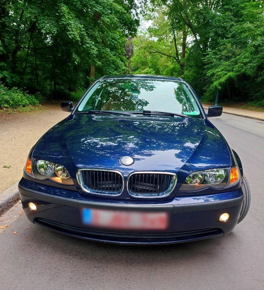 BMW 318i E46, 2.0 essence, Facelift, manuelle, cuir, airco, Auto's, BMW, Achterwielaandrijving, 1995 cc, Beige, 4 cilinders