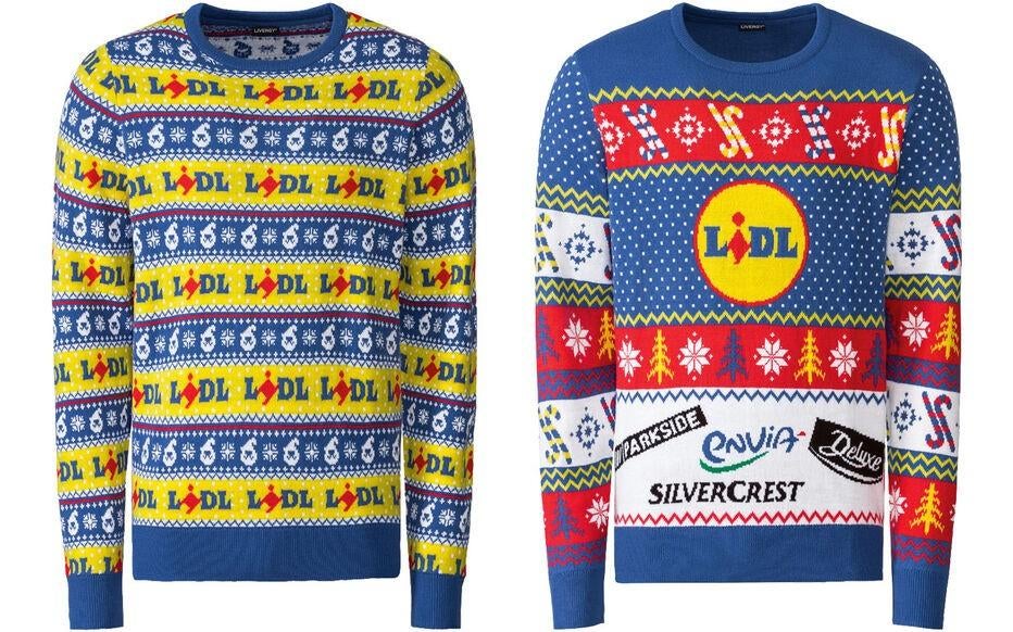 Pull de Noël Lidl (vintage) - taille M pour homme, Vêtements | Hommes, Enlèvement, Neuf, Taille 48/50 (M), LIDL