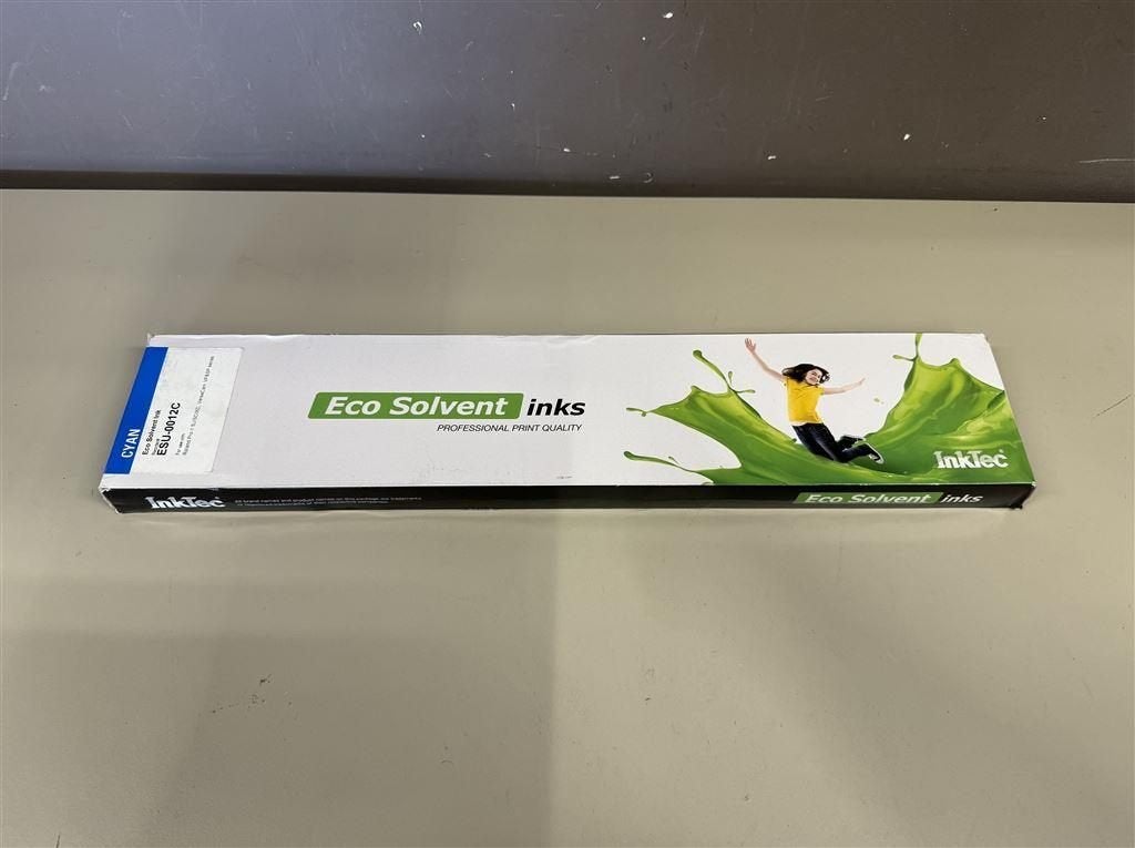 Inktec Eco Solvent Ink - ESU-0012C CYAN voor ROLAND PRO II S, Ophalen of Verzenden, Nieuw