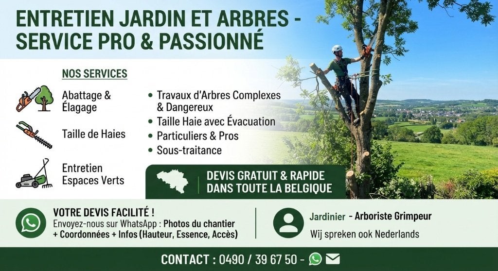élagage/abattage/démontage/Jardinier/taille taillage haie, Jardin & Terrasse, Enlèvement, Haie