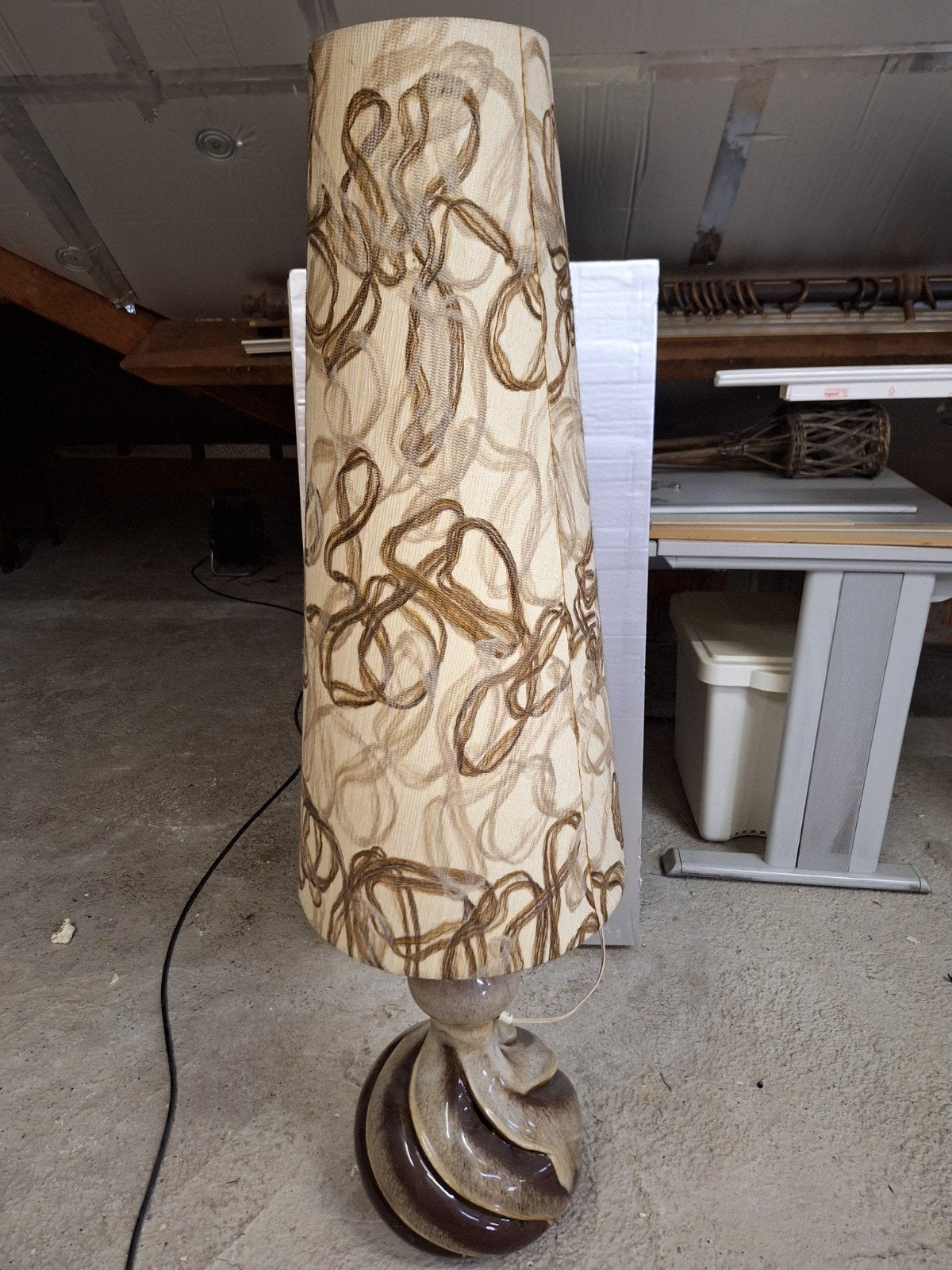 staande lamp, Ophalen