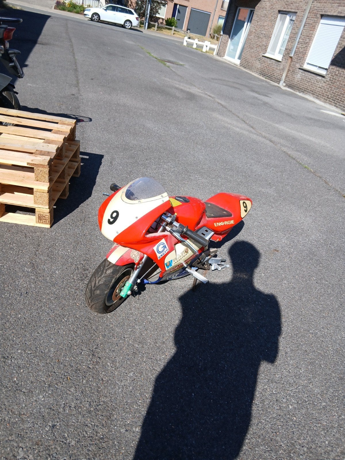 pitbike, Ophalen, Zo goed als nieuw